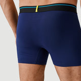 Square Cut 2" Bamboo Boxer Briefs with Fly and LastDrop Technology™