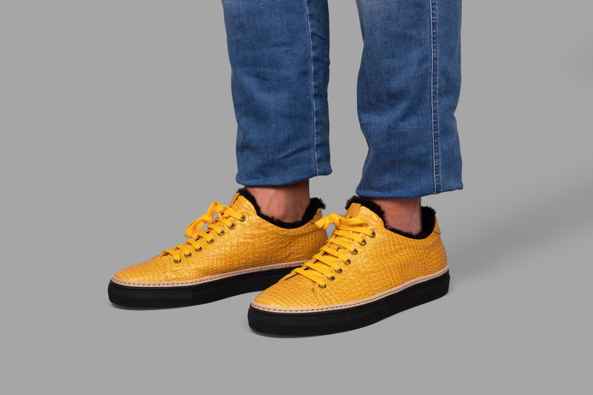 Mustard yellow clearance sneakers