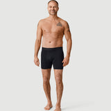 Bamboo Boxer Briefs with LD Tech™ w/Fly and inseam 10cm (black)
