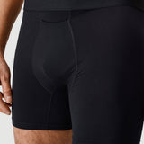 Bamboo Boxer Briefs with LD Tech™ w/Fly and inseam 10cm (black)
