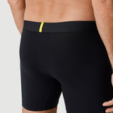 Bamboo Boxer Briefs with LD Tech™ w/Fly and inseam 10cm (black)