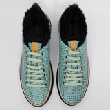 Men’s Sneakers with Eco-Fur