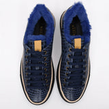 Men’s Sneakers with Eco-Fur