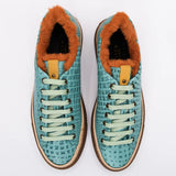 Women’s Sneakers with Eco-Fur