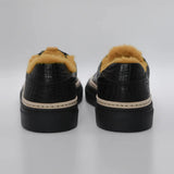 Women’s Sneakers with Eco-Fur